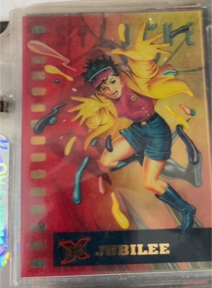 1995 Fleer Ultra X-Men Suspended Animation #5 Jubilee — front