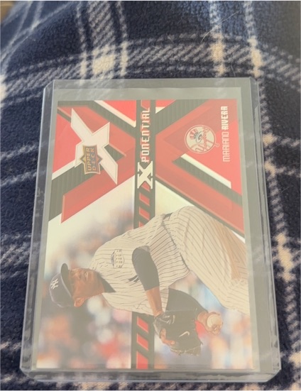 2008 Upper Deck X #X-MR Mariano Rivera — front