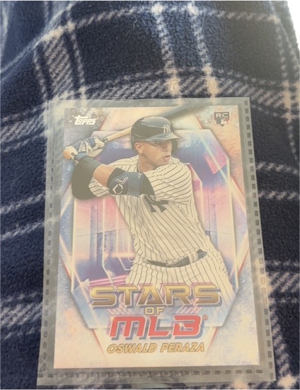 2023 Topps Update #SMLB-80 Oswald Peraza — front