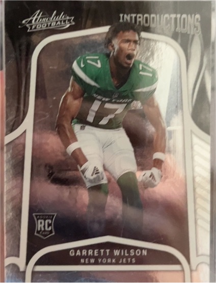 2022 Panini Absolute Introductions #INT-5 Garrett Wilson — front