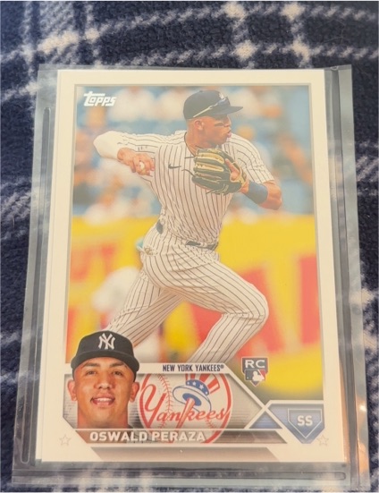 2023 Topps Series 1 #94 Oswald Peraza — front