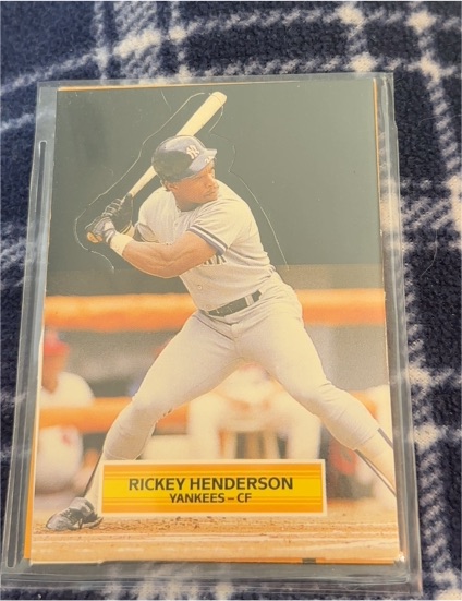 1988 Donruss Leaf All Star Game Pop-up Rickey Henderson — front