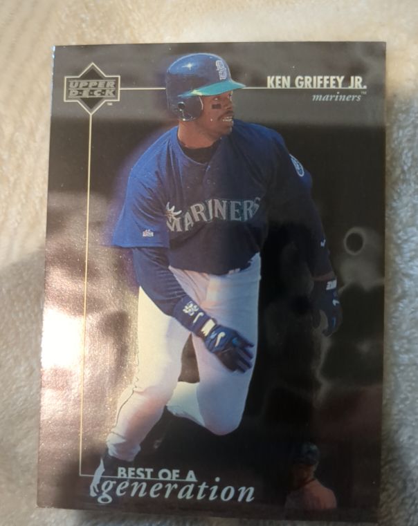 1996 Upper Deck Best of a Generation #376 Ken Griffey Jr. — front