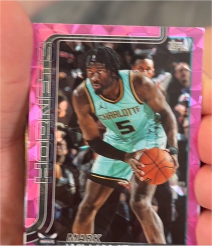 2025-26 Topps Series 1 #70 Mark Williams — front