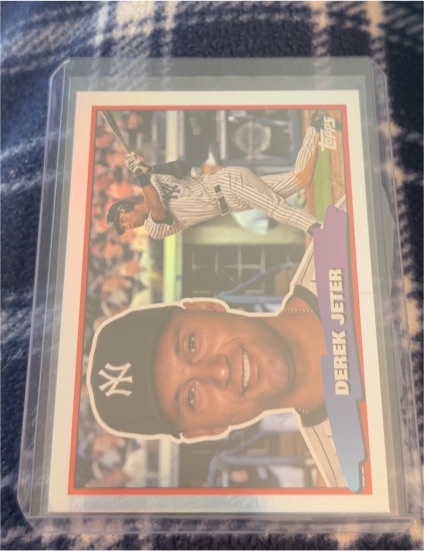 2022 Topps Archives 1988 Topps Big Foil #88BF-1 Derek Jeter — front