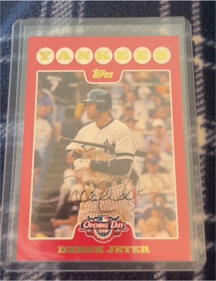 2008 Topps Opening Day #105 Derek Jeter — front