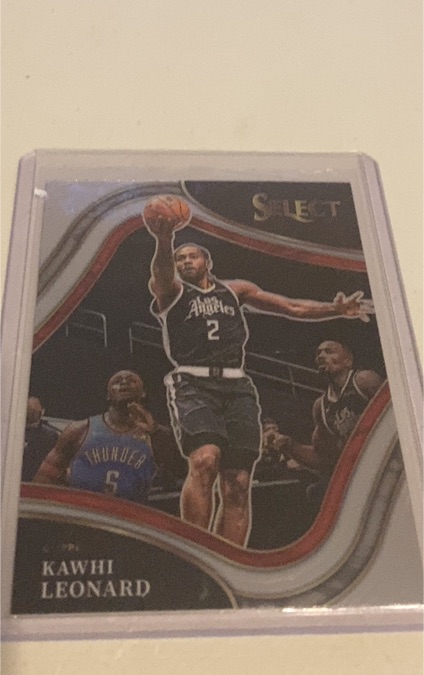 2021-22 Panini Select #217 Kawhi Leonard — front