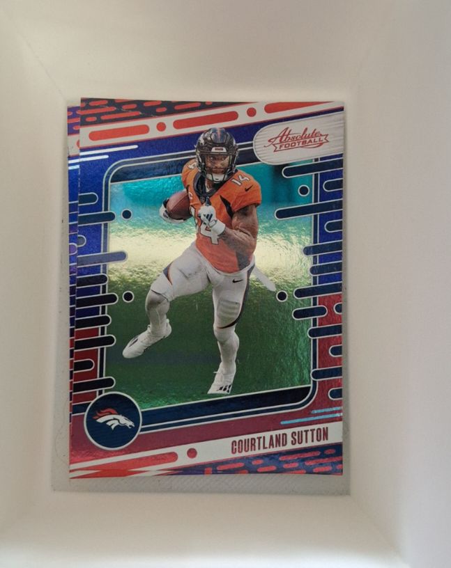 2024 Panini Absolute Football #14 Courtland Sutton — front