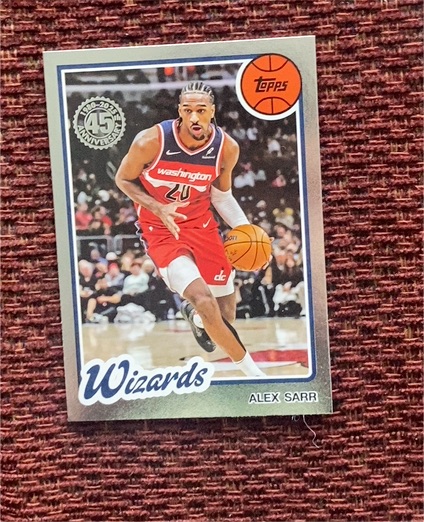 2025-26 Topps #80BK-23 Alex Sarr — front