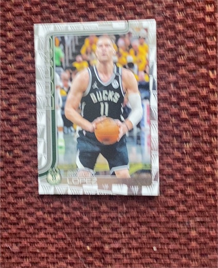 2025-26 Topps Basketball #58 Brook Lopez — front