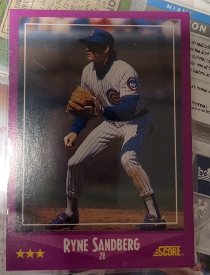1988 Score #26 Ryne Sandberg — front