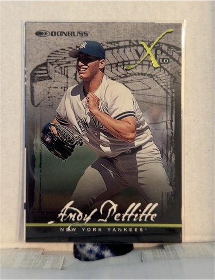 1997 Donruss VxP 1.0 #37 Andy Pettitte — front