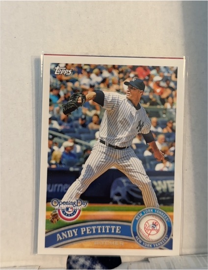 2011 Topps Opening Day #OD1 Andy Pettitte — front