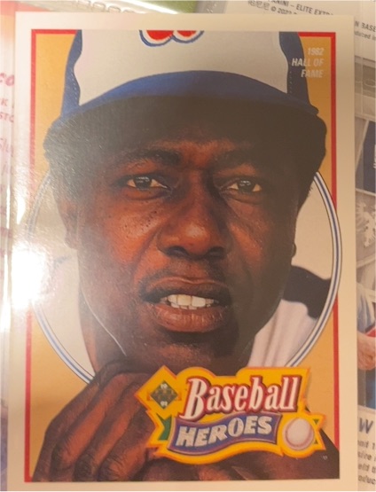 1991 Upper Deck Baseball Heroes #26 Hank Aaron — front