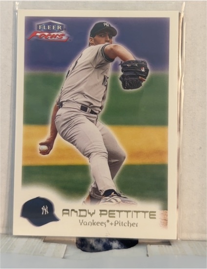 2000 Fleer Focus #155 Andy Pettitte — front