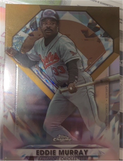 2022 Topps Chrome #DGDC-4 Eddie Murray Diamond Greats Baltimore Orioles — front