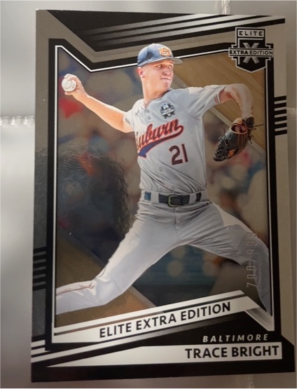 2022 Panini Elite Extra Edition #137 Trace Bright — front