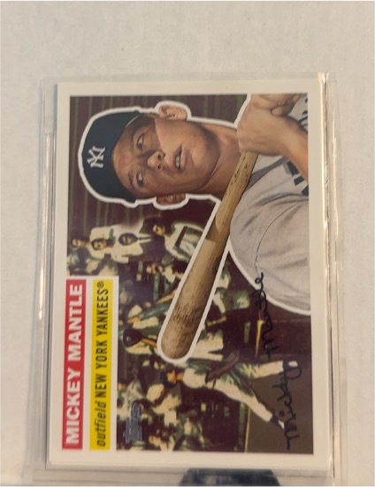 2008 Topps #MM62 Mickey Mantle Mickey Mantle Story — front