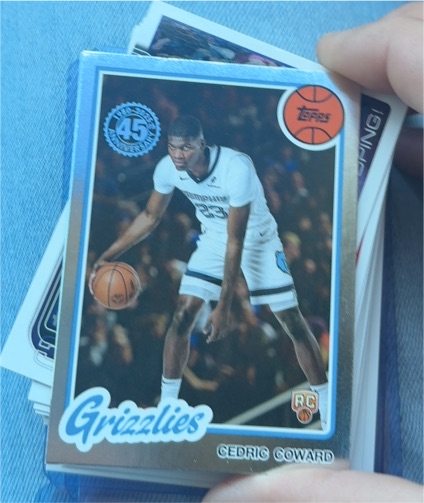 2025-26 Topps Basketball 1980-81 45th Anniversary #80BK-58 Cedric Coward — front