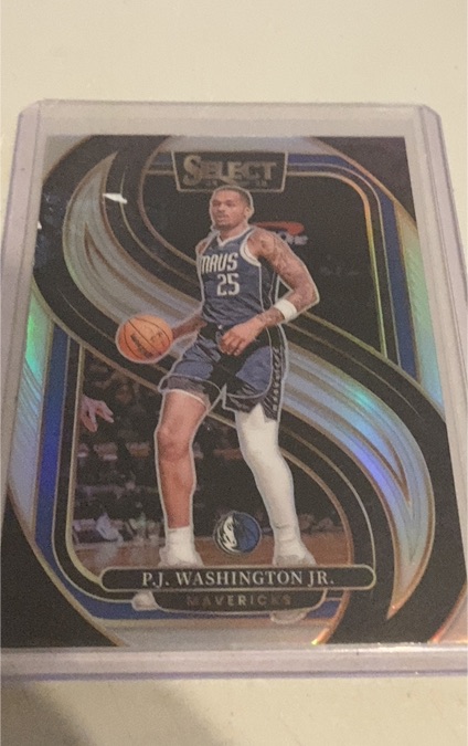 2024-25 Panini Select Premier Level #154 P.J. Washington Jr. — front