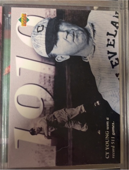 1994 Upper Deck All-Time Heroes #105 Cy Young — front