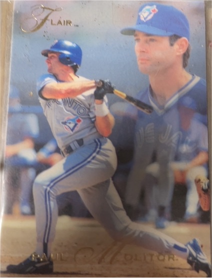 1993 Flair #292 Paul Molitor — front