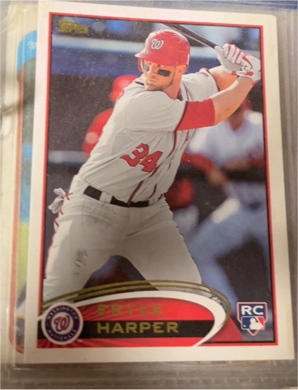 2012 Topps #RC Bryce Harper — front