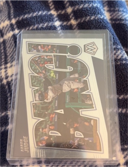 2022 Panini Mosaic Bang! #BG-3 Aaron Judge — front
