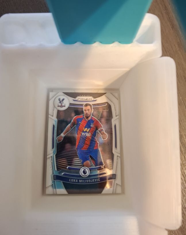 2021-22 Panini Prizm Premier League Luka Milivojevic — front