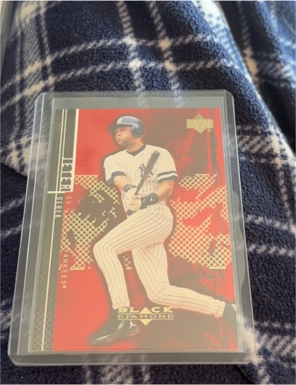 2000 Upper Deck Black Diamond Rookie Edition #40 Derek Jeter — front