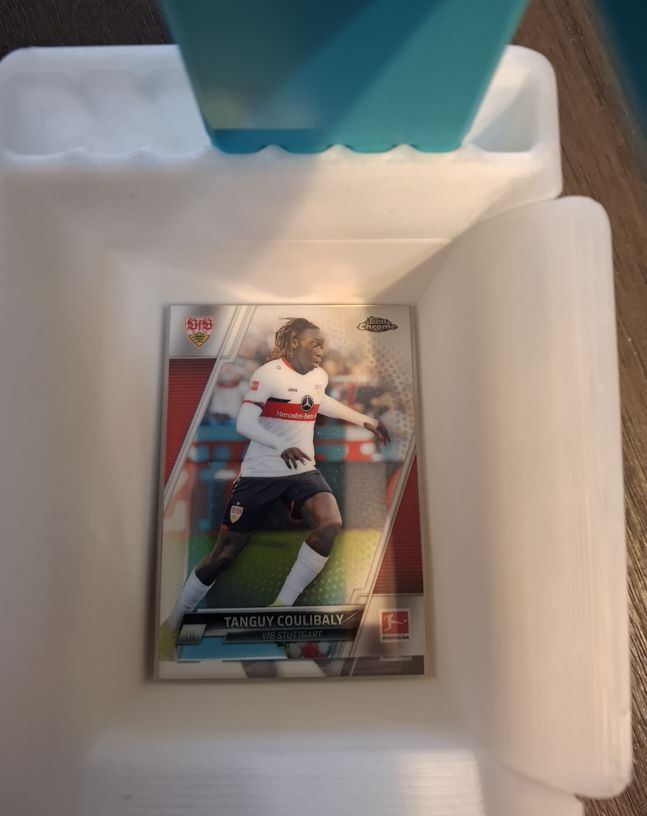 2021-22 Topps Chrome Bundesliga #94 Tanguy Coulibaly — front