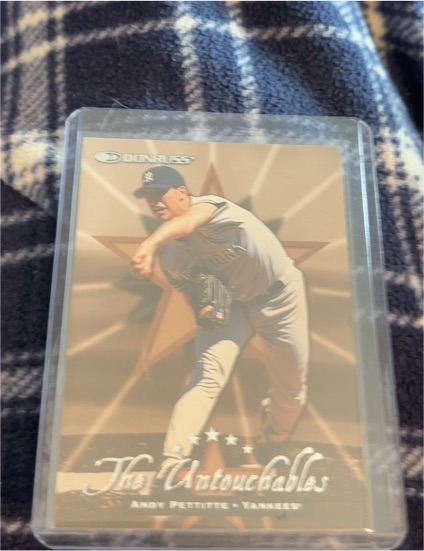 1998 Donruss The Untouchables #379 Andy Pettitte — front