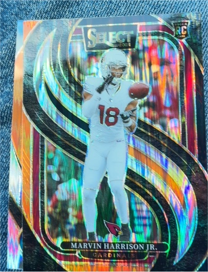 2024 Panini Select #115 Marvin Harrison Jr. — front