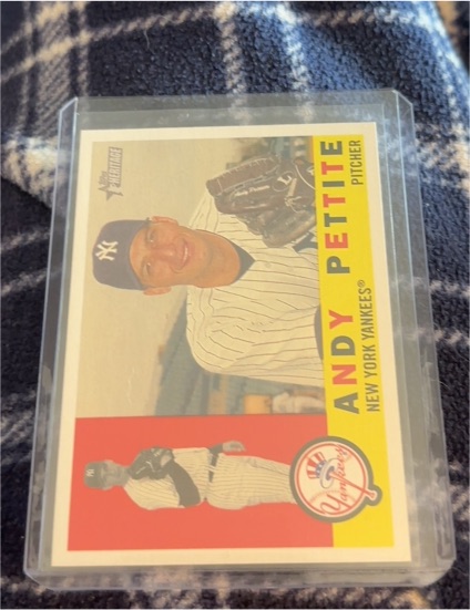 1960 Topps #350 Andy Pettitte — front