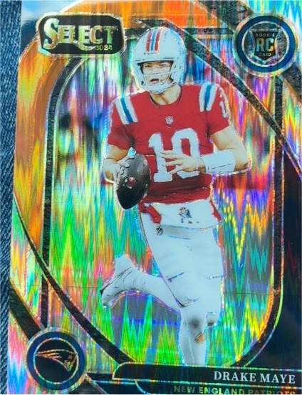 2024 Panini Select #RC Drake Maye — front