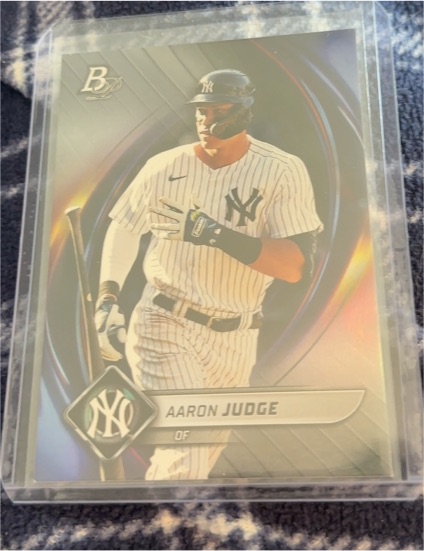 2022 Bowman Platinum #12 Aaron Judge — front