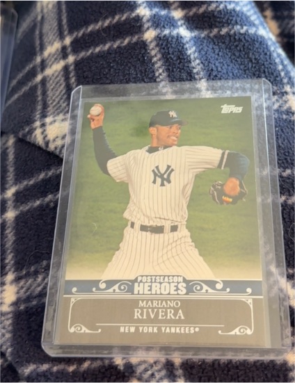 1993 Topps Postseason Heroes #PH-7 Mariano Rivera — front