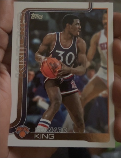 2025-26 Topps #268 Bernard King — front