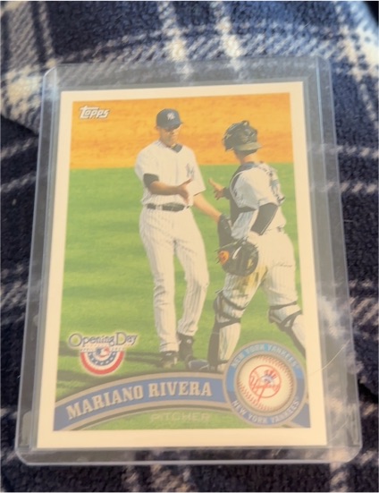 2011 Topps Opening Day #20 Mariano Rivera — front