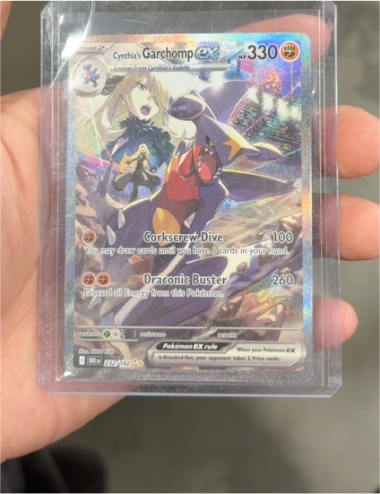 2025 Pokemon TCG Destined Rivals #232 Cynthia's Garchomp ex — front