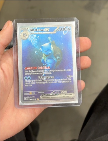 2023 Pokemon Scarlet & Violet #200 Blastoise EX Special Illustration Rare — front