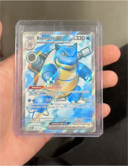 2023 Pokémon Scarlet & Violet 151 #184 Blastoise ex — front