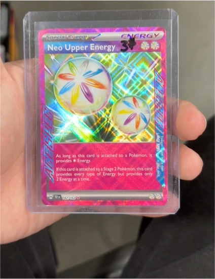 2023 Pokémon Neo Upper Energy 162/162 SV05 Temporal Forces — front