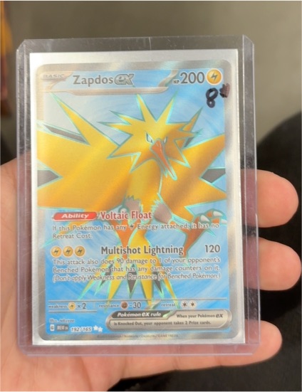 2023 Pokémon Scarlet & Violet 151 #192 Zapdos ex — front