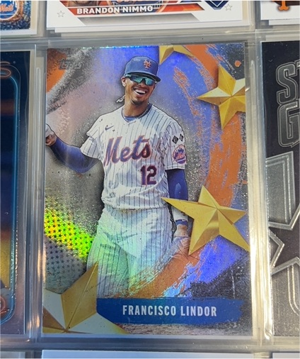 2025 Topps Series 1 - Stars of MLB #SMLB-11 Francisco Lindor — front