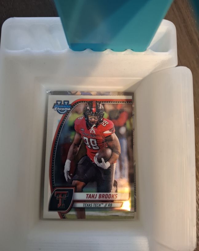 2024 Bowman Chrome University #193 Tahj Brooks — front