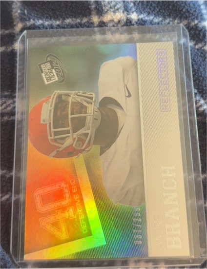 2012 Press Pass #4 Andre Branch — front