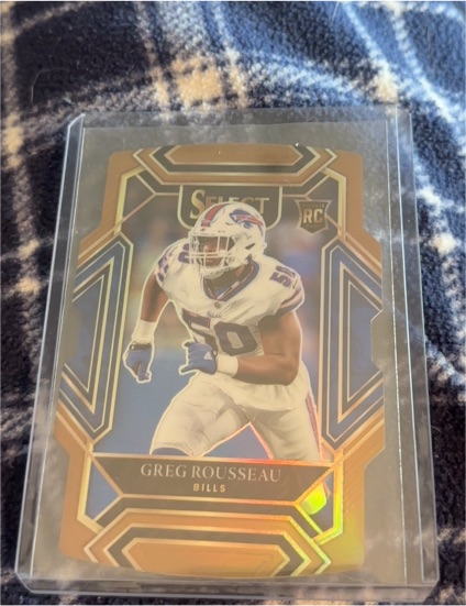 2021 Panini Select #288 Greg Rousseau Club Level — front
