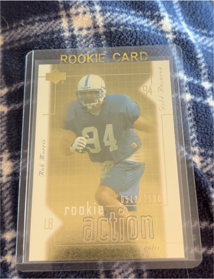 2000 Upper Deck Gold Reserve #205 Rob Morris — front