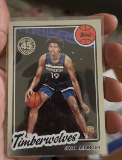 2025-26 Topps Basketball #80BK-63 Joan Beringer — front